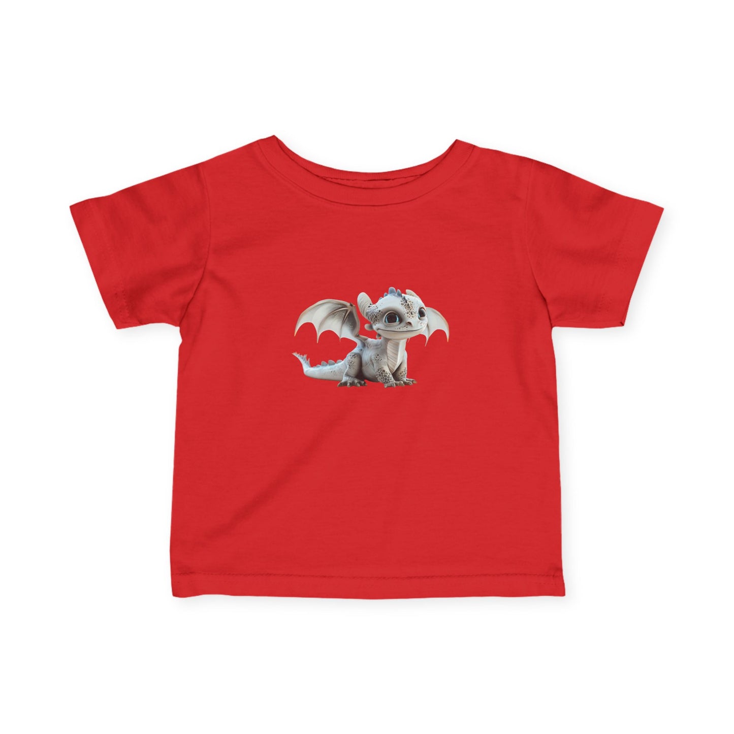Charming Baby Dragon Infant Fine Jersey T-Shirt - Teeny Tiny Dragons