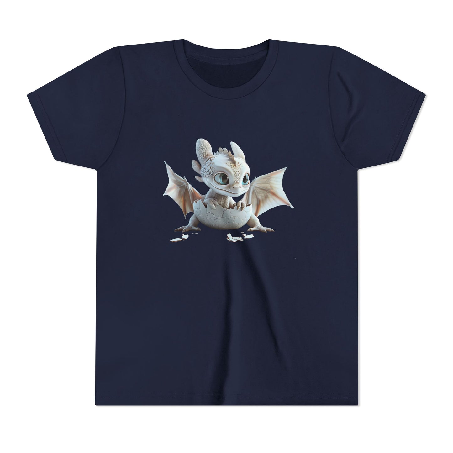 Just Hatched Baby Dragon - Youth Short Sleeve T-Shirt - Teeny Tiny Dragons