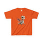 Amber Robot Dragon Heavy Cotton T-Shirt - Teeny Tiny Dragons
