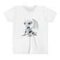 Beautiful Looking Robot Dragon - Youth Short Sleeve T-Shirt - Teeny Tiny Dragons