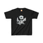 Cute White Robot Dragon Kids Heavy Cotton T-Shirt - Teeny Tiny Dragons