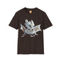 Baby Dragon Hatching from Egg Adult Unisex Softstyle T-Shirt - Teeny Tiny Dragons