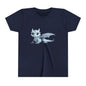 Beautiful Blue Baby Dragon - Youth Short Sleeve T-Shirt - Teeny Tiny Dragons