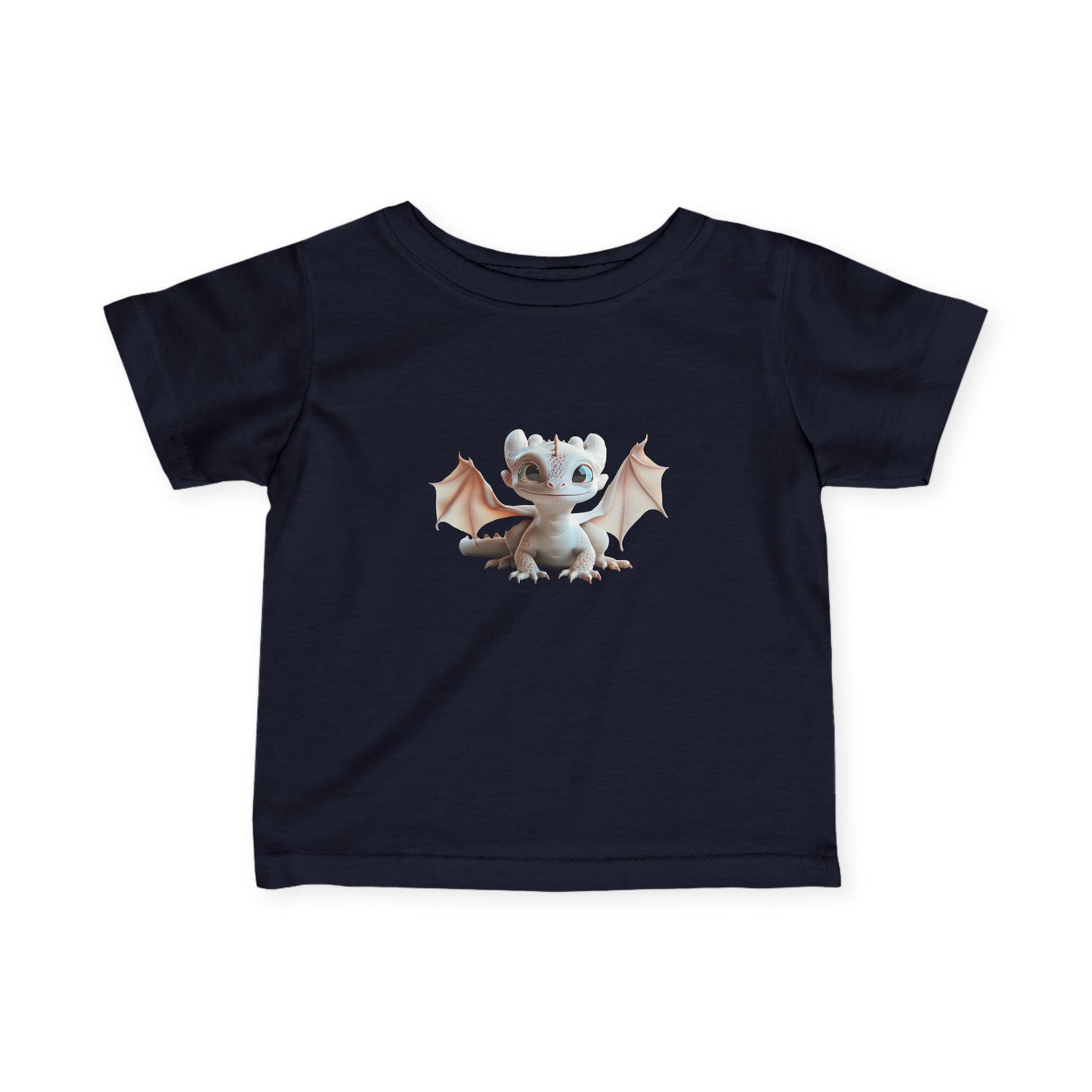 Pretty Baby Dragon Infant Fine Jersey T-Shirt - Teeny Tiny Dragons