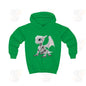 White Robot Dragon Design Kids Hoodie