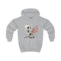 Crimson Robot Dragon Kids Hoodie - Teeny Tiny Dragons