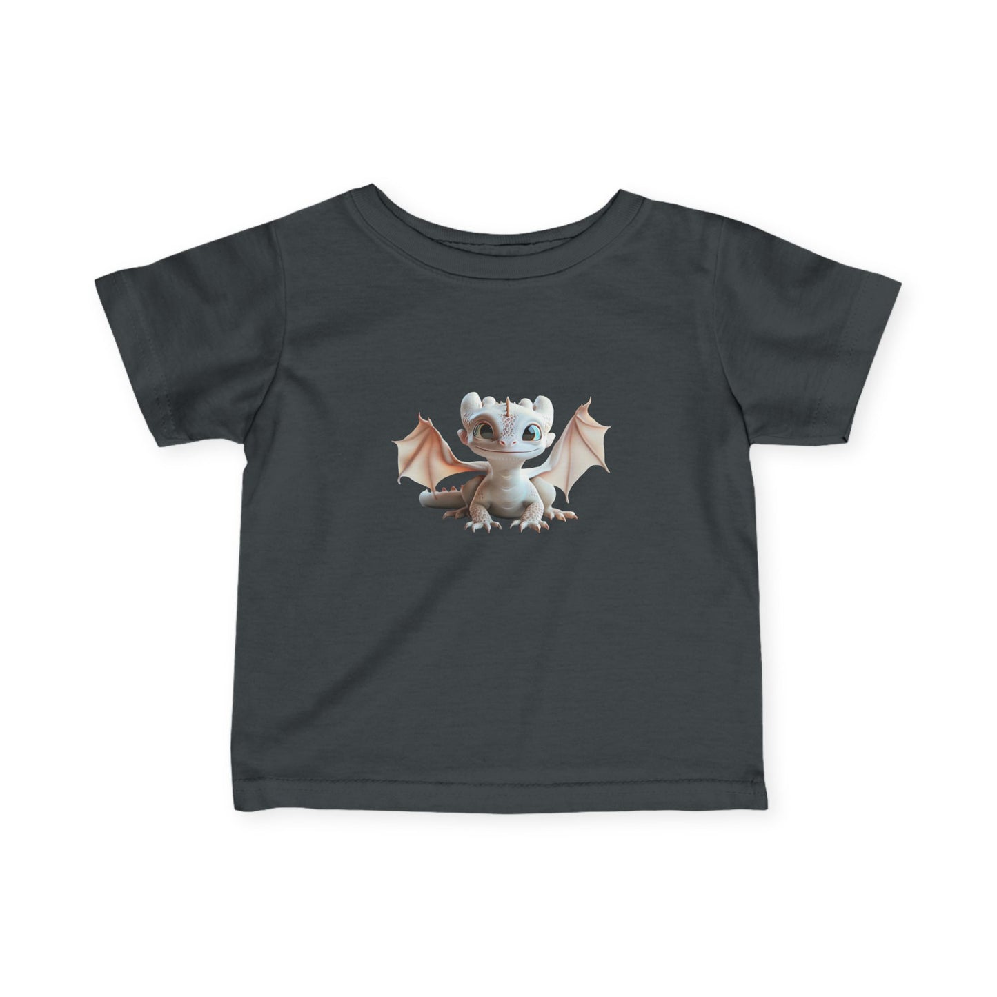 Pretty Baby Dragon Infant Fine Jersey T-Shirt - Teeny Tiny Dragons