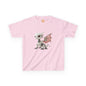 Sitting Grey Robot Dragon Kids 100% Cotton T-Shirt - Teeny Tiny Dragons