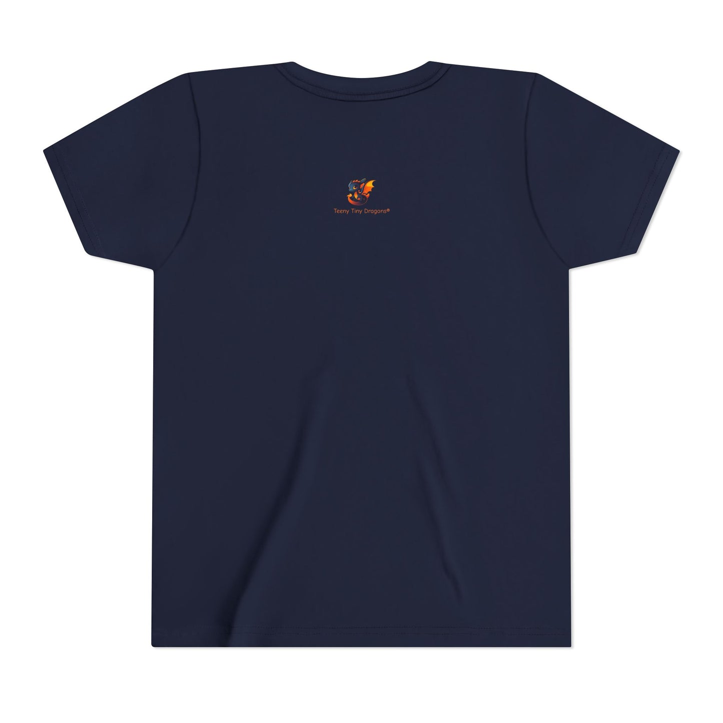 Dragon Design Youth Short Sleeve T-Shirt - Teeny Tiny Dragons
