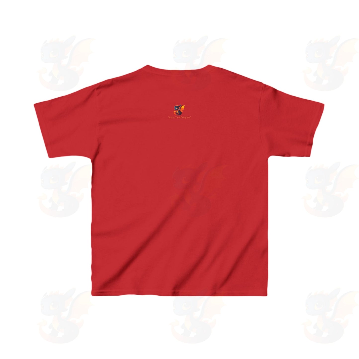 Cute Little Dragon - Kids Heavy Cotton™ T-Shirt