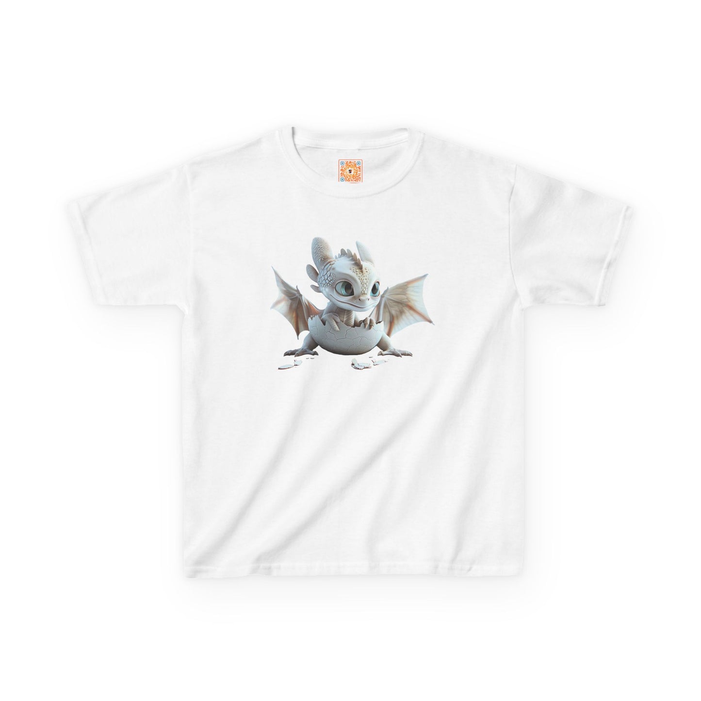 Baby Dragon Hatching Kids Heavy Cotton T-Shirt - Teeny Tiny Dragons