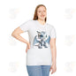 Cute Little Robot Dragon - Adult Robot Dragon Design Unisex Softstyle T-Shirt