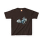 Flying White Dragon Kids Heavy Cotton T-Shirt - Teeny Tiny Dragons