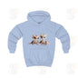 2 Adorable Little Dragons - Kids Hoodie