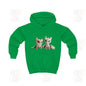 2 Adorable Little Dragons - Kids Hoodie
