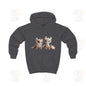 2 Adorable Little Dragons - Kids Hoodie