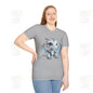 Cute Little Robot Dragon - Adult Robot Dragon Design Unisex Softstyle T-Shirt