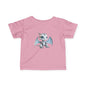 Blue Robot Dragon Infant Fine Jersey T-Shirt - Teeny Tiny Dragons