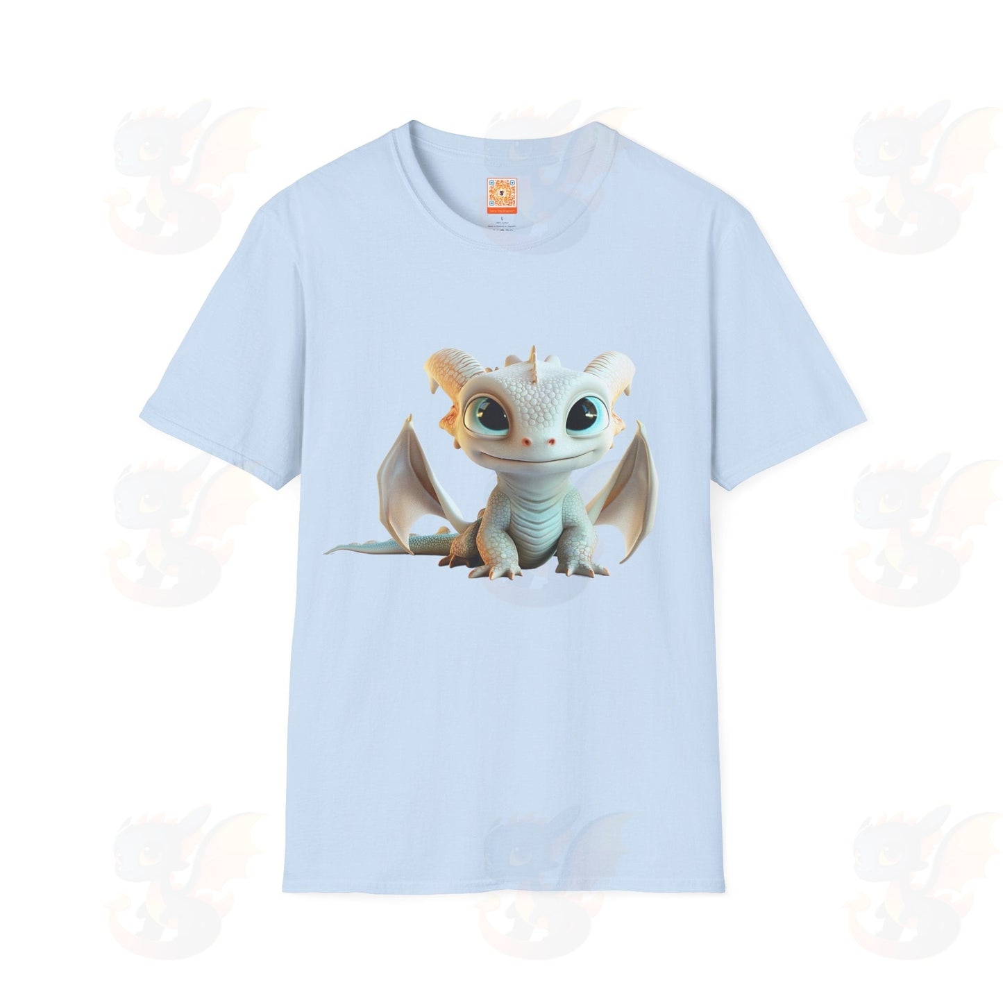 Cute Little Dragon - Unisex Softstyle T-Shirt
