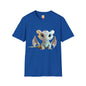 Cute Little Dragon Adult Unisex Softstyle T-Shirt - Teeny Tiny Dragons