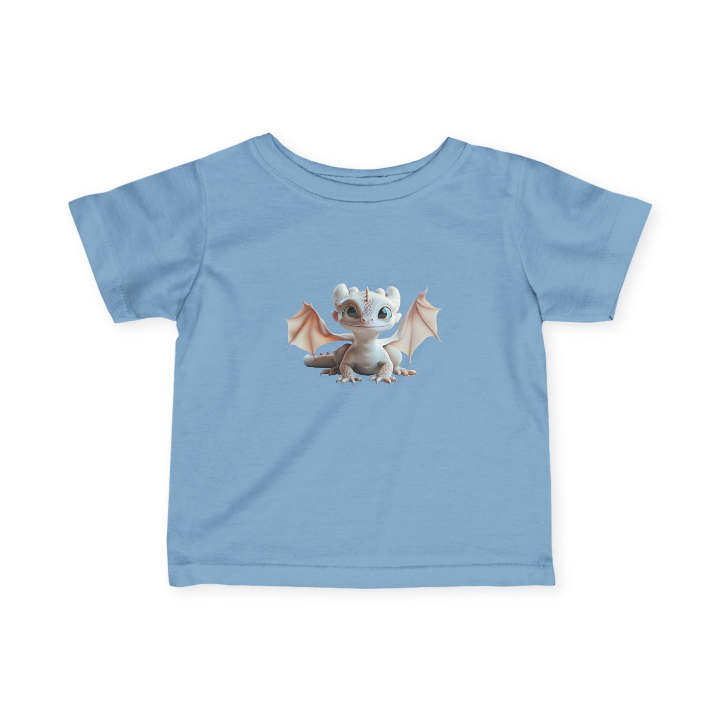 Pretty Baby Dragon Infant Fine Jersey T-Shirt - Teeny Tiny Dragons