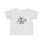 Blue Robot Dragon Infant Fine Jersey T-Shirt - Teeny Tiny Dragons