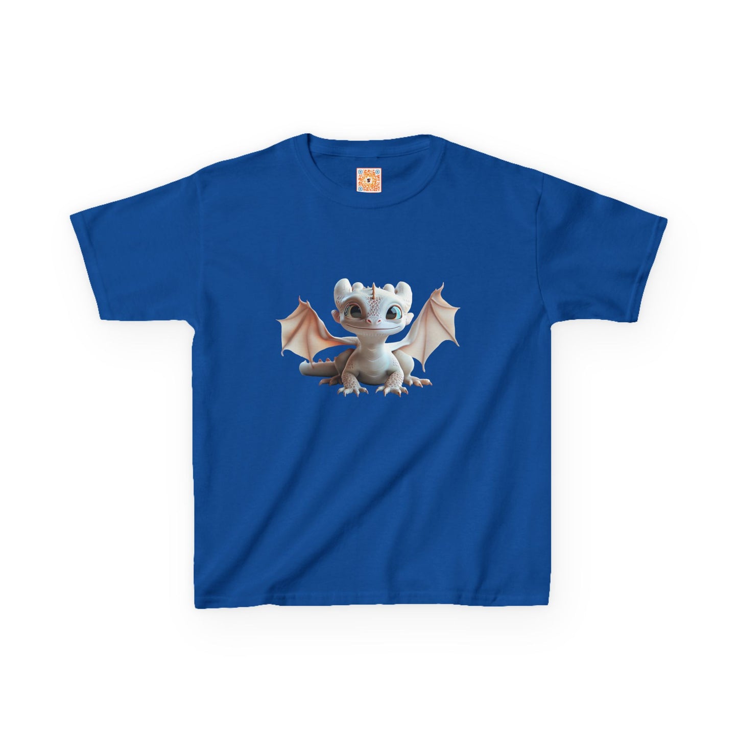 Cute Baby Dragon Kids Heavy Cotton T-Shirt - Teeny Tiny Dragons