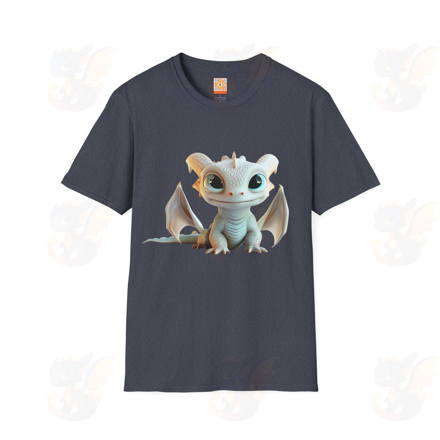 Cute Little Dragon - Unisex Softstyle T-Shirt