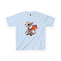 Red Robot Dragon Kids Heavy Cotton T-Shirt - Teeny Tiny Dragons