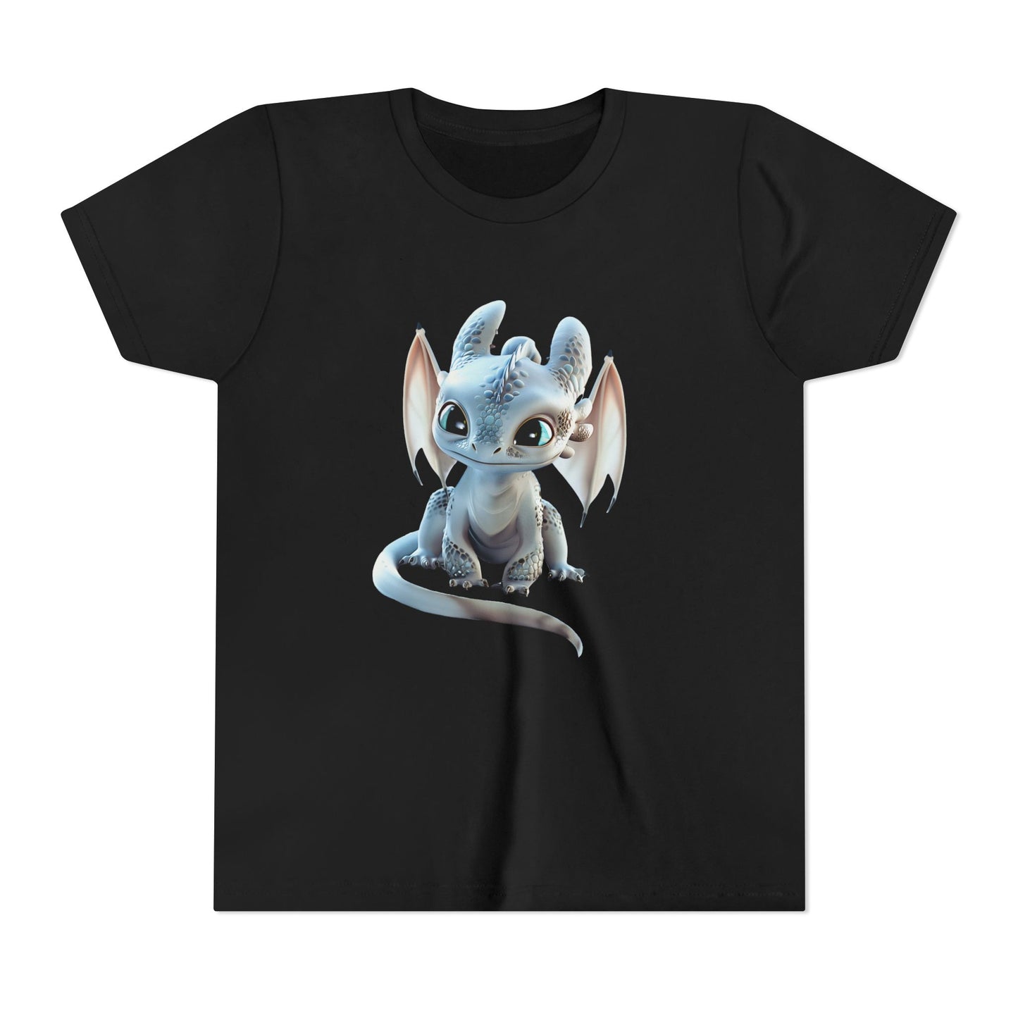Very Cute Baby Dragon - Youth Short Sleeve T-Shirt - Teeny Tiny Dragons