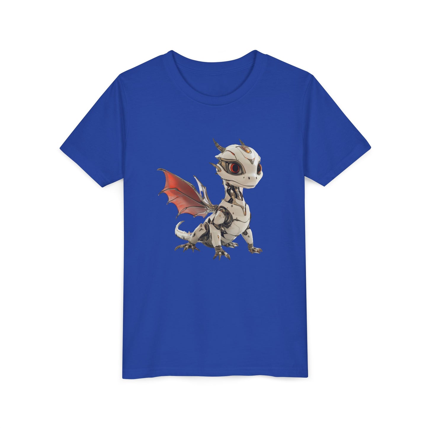 Magical Robot Dragon - Youth Short Sleeve T-Shirt - Teeny Tiny Dragons
