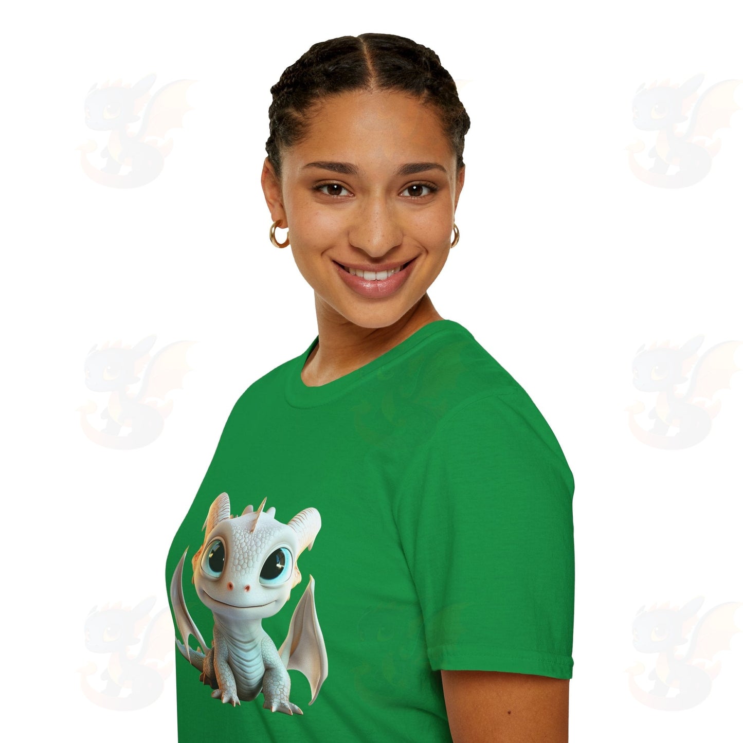 Cute Little Dragon - Unisex Softstyle T-Shirt