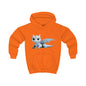 Little Blue Baby Dragon Kids Hoodie | Teeny Tiny Dragons