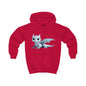 Little Blue Baby Dragon Kids Hoodie | Teeny Tiny Dragons