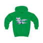 Little Blue Baby Dragon Kids Hoodie | Teeny Tiny Dragons