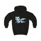 Little Blue Baby Dragon Kids Hoodie | Teeny Tiny Dragons