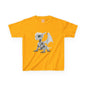 Little White Robot Dragon Kids Heavy Cotton T-Shirt - Teeny Tiny Dragons