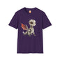 Chrome Robot Dragon Adult Unisex Softstyle T-Shirt - Teeny Tiny Dragons