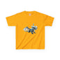 Flying White Dragon Kids Heavy Cotton T-Shirt - Teeny Tiny Dragons