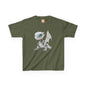 Blue Eyed Robot Dragon Heavy Cotton T-Shirt - Teeny Tiny Dragons