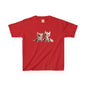 2 Adorable Dragons Kids Heavy Cotton T-Shirt - Teeny Tiny Dragons