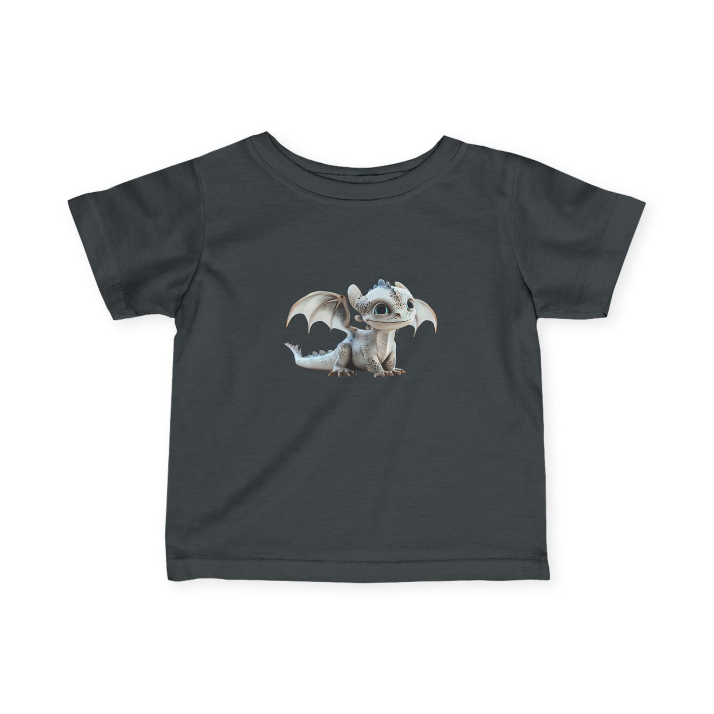 Charming Baby Dragon Infant Fine Jersey T-Shirt - Teeny Tiny Dragons