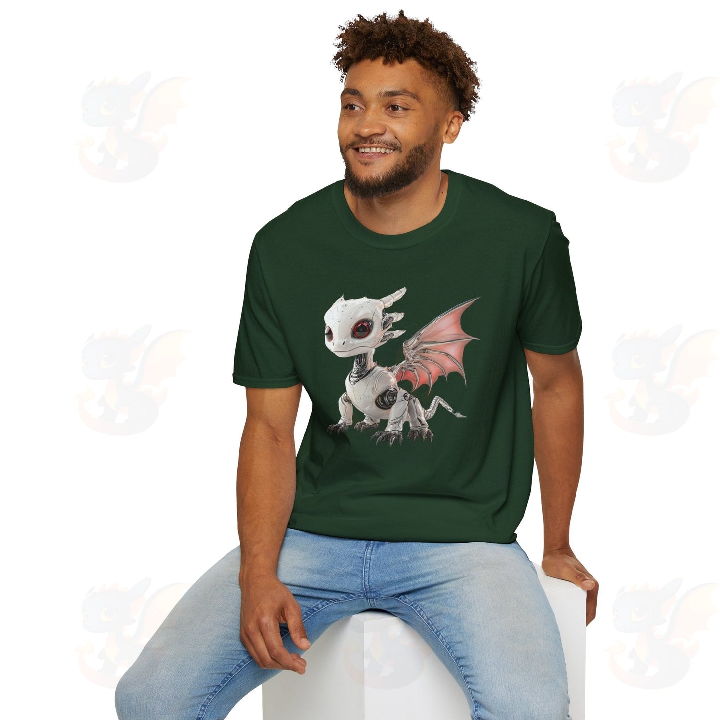 Adult Dragon Unisex Softstyle T-Shirt