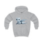 Little Blue Baby Dragon Kids Hoodie | Teeny Tiny Dragons