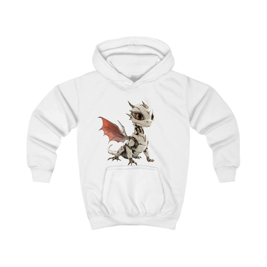 Ruby Robot Dragon Kids Hoodie | Teeny Tiny Dragons