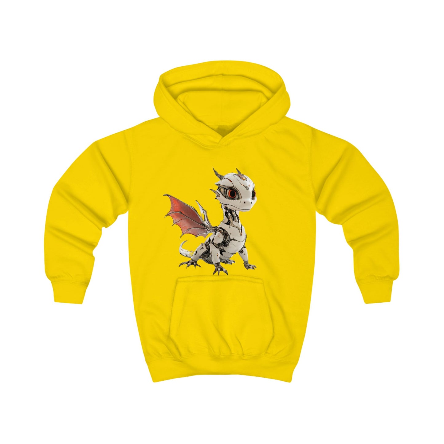 Ruby Robot Dragon Kids Hoodie | Teeny Tiny Dragons