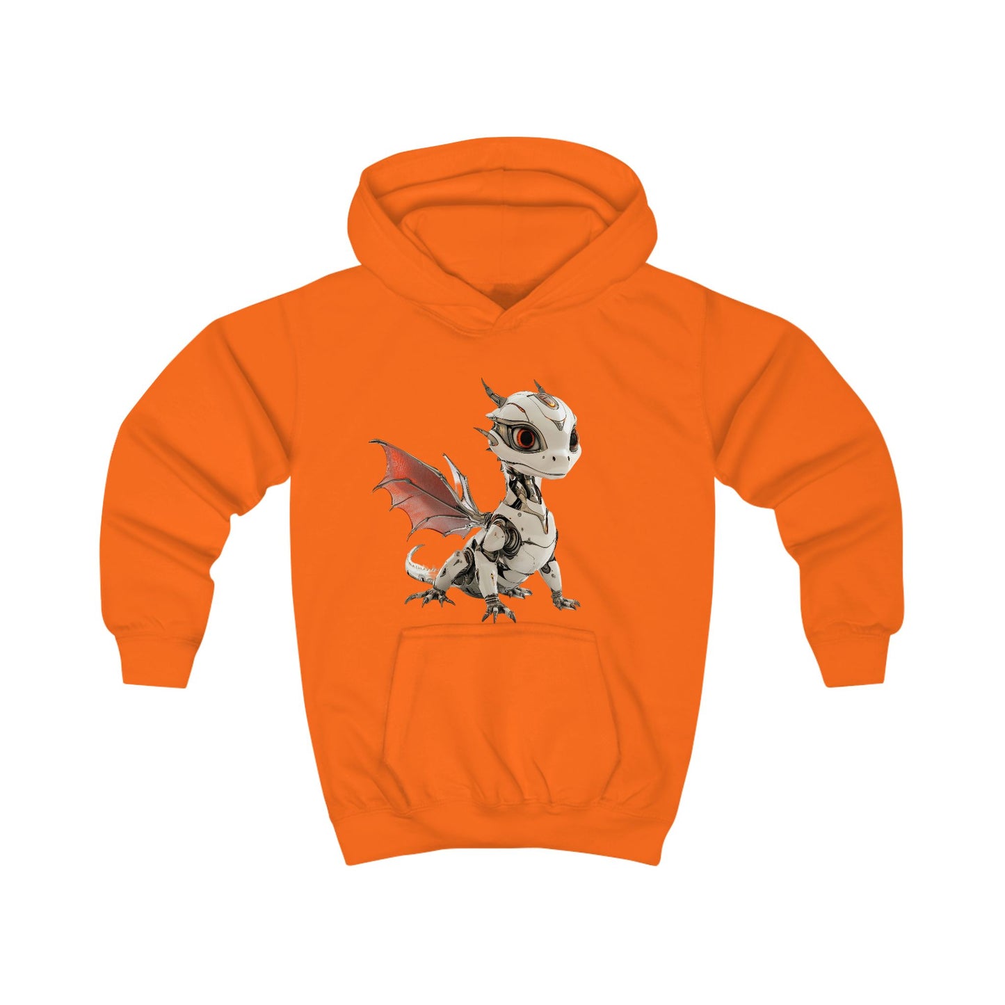 Ruby Robot Dragon Kids Hoodie | Teeny Tiny Dragons