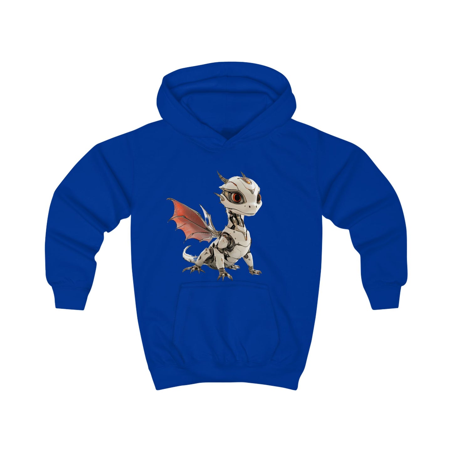 Ruby Robot Dragon Kids Hoodie | Teeny Tiny Dragons