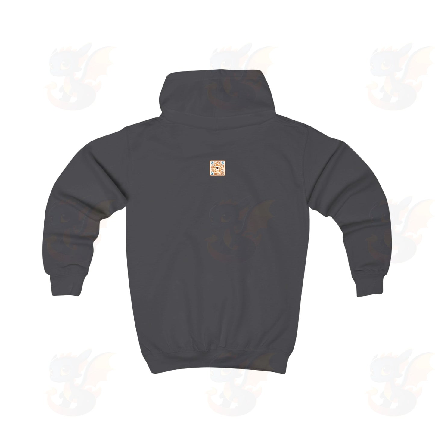 Beautiful Little Blue Baby Dragon - Kids Hoodie