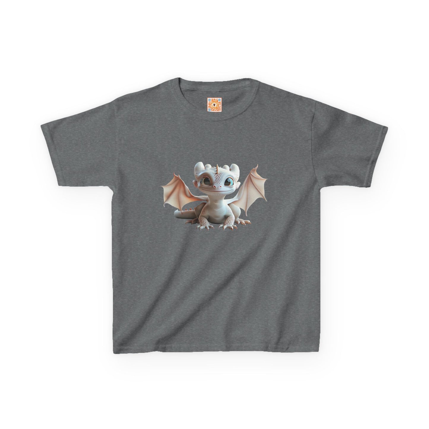 Cute Baby Dragon Kids Heavy Cotton T-Shirt - Teeny Tiny Dragons